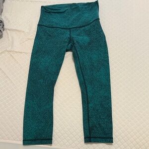 Lululemon Athletica Teal Leggings